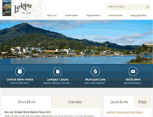 Tablet Screenshot of cityoflarkspur.org